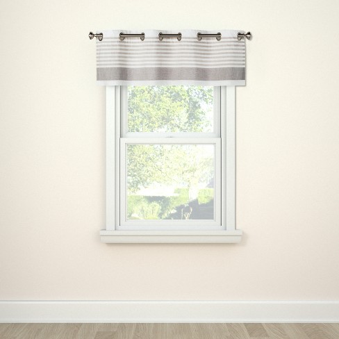 Window Valance Stripe Gray Project 62 Target