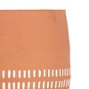 White Ticking Stripe Terracotta Planter - Foreside Home & Garden - 3 of 4