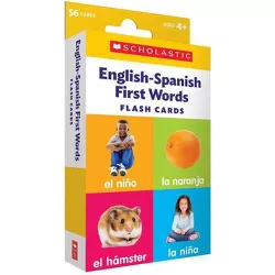 English-Spanish First Words Flashcards