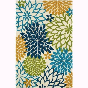 Livabliss Rain Hooked Indoor and Outdoor Area Rugs - 1 of 4