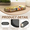 Unique Bargains Stainless Steel Decorative Square Jewelry Serving Trays for Candle Drink - 3 of 4