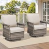 Buenhomino Outdoor Patio All-Weather Wicker Furniture Set - 2 of 4