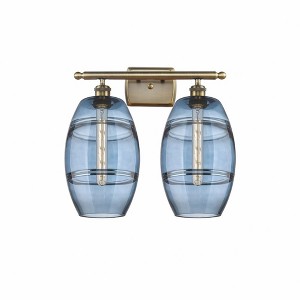 Vaz - 2 Light Bath Vanity In Industrial Style-10.88 Inches Tall and 18 Inches Wide - 1 of 1