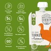 Serenity Kids Free Range Turkey & Rosemary with Organic Purple Carrots, Zucchini & Celery Baby Food Pouch - 3.5oz - 3 of 4