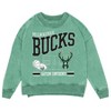 NBA Milwaukee Bucks Crew Fleece Sweatshirt - 2 of 3