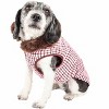 Pet Life (R) Luxe Beautifur Box-Stitched Elegant Designer Mink Fur Dog Coat - 3 of 4