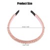 Unique Bargains Women's Faux Crystal Headband 0.59" Wide 1Pc - 4 of 4