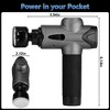 SKONYON Thermacool Body Massager Handheld Muscle Massage Gun Deep Tissue Massager - 3 of 4