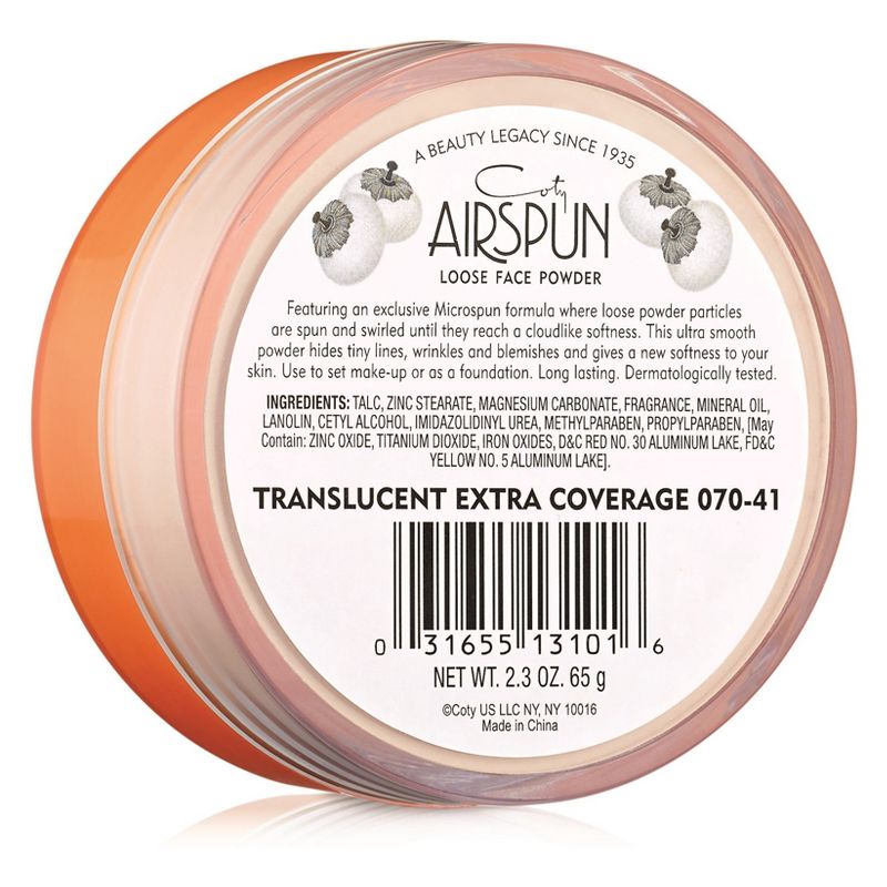 Airspun Loose Face Powder - 41 Translucent - 2.3oz, 4 of 6