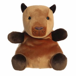 Aurora Medium Party Sized Sid Capybara Palm Pals Adorable Stuffed Animal Brown 12" - 1 of 4