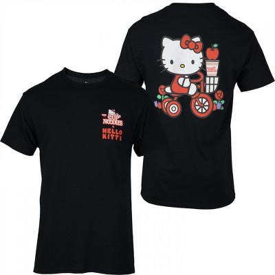 Adult Hello Kitty Sanrio x Nissin Front and Back T-Shirt