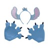 Disguise Stitch Costume Kit – Disney Lilo & Stitch Blue Headband with Ears and Gloves, One Size - 2 of 2