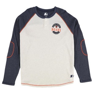 STARTER Mens Chicago Bears Henley Shirt - 1 of 2