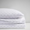 4 Pcs Elegant Oversized Cotton Flannel Sheet Sets, All Season Bedding Set, Cozy Home Textile fits Lux Bedroom Decor - 4 of 4