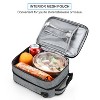 Tirrinia Expandable Insulated Lunch Bag for Women Men Kids, Leakproof Flat Lunch Cooler Tote with Shoulder Strap, Lunch Box for Work, School, Picnic - 2 of 4