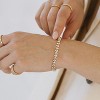 Tennis Bracelet for Women, 14K Gold Plated Cubic Zirconia Adjustable Slider Bracelets Trendy Jewelry Gift - 3 of 4