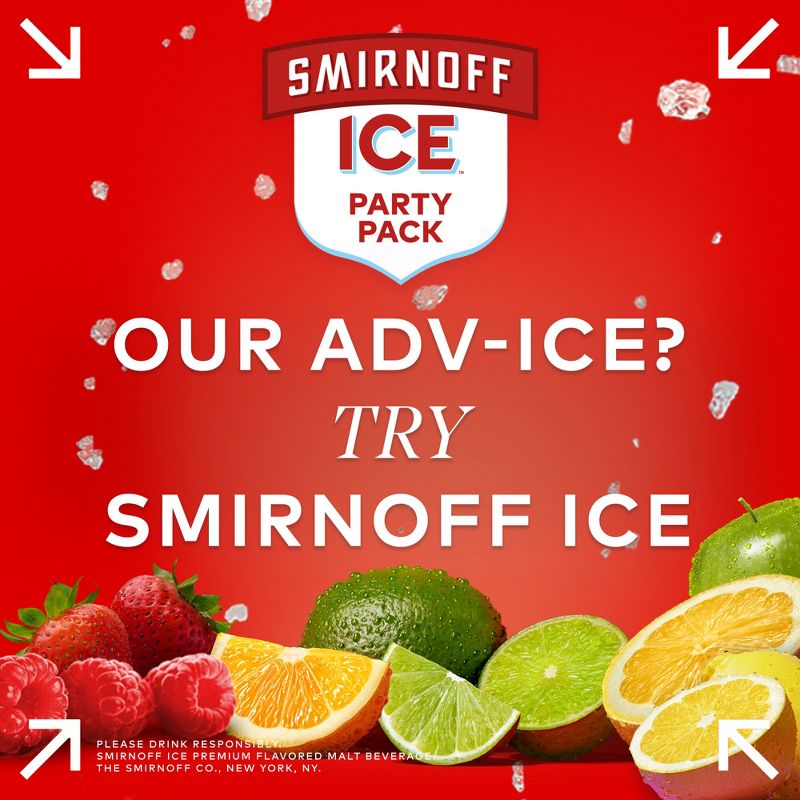 Smirnoff Ice Party Pack - 12pk/11.2 fl oz Bottles, 5 of 10