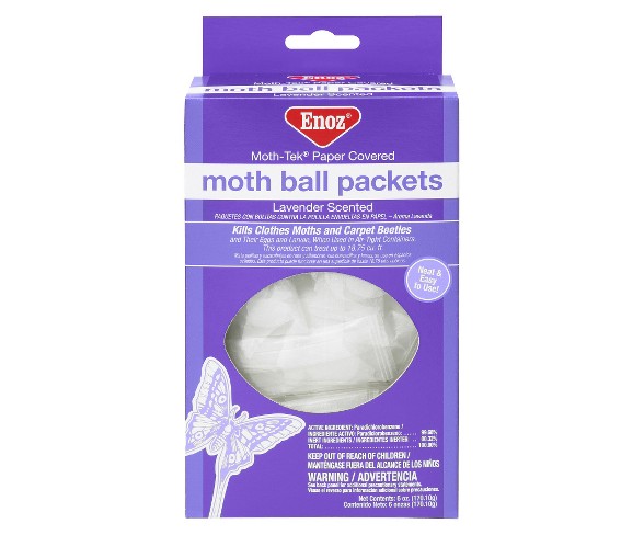 Enoz Lavender Scented Moth Ball Packets 6-oz.