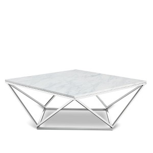 Meridian Furniture,Skyler Chrome Coffee Table - 1 of 4
