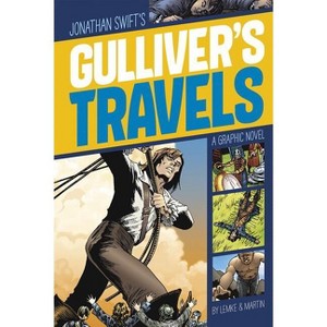 Gulliver's Travels - (Graphic Revolve: Common Core Editions) by  Jonathan Swift (Paperback) - 1 of 1