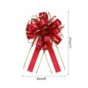 Unique Bargains Christmas Wedding Car Basket Gift Wrapping Big Pull Bow 5 Pcs - 2 of 4