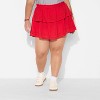 Women's Game Day Tiered Ruffle A-Line Skort - Wild Fable™ - 2 of 3
