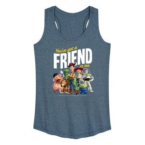 Women's - Disney - You've Got A Friend In Me Graphic Racerback Tank - 1 of 4