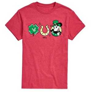 Men's - Disney - Mickey St Patricks Icons Short Sleeve Graphic T-Shirt - 1 of 4