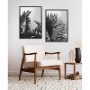 Kate & Laurel All Things Decor (Set of 2) 23"x33" Sylvie Tropical Palms No. 2 and No. 8 Framed Metallic Canvas Wall Art by Alicia Bock - 4 of 4