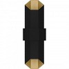 Quoizel Lighting Chasm 1 - Light Sconce in  Matte Black Gold - 4 of 4