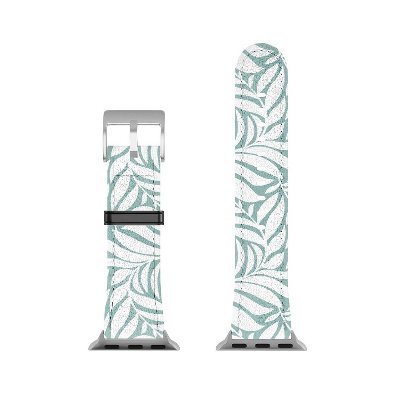 Heather Dutton Flowing Leaves Seafoam Apple Watch Band - Society6, 3 of 4