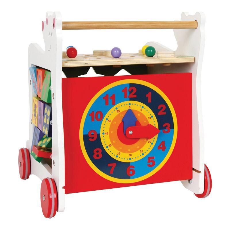Small Foot Wooden Bear Baby Walker and Activity Center, 3 of 4