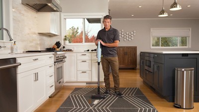 Black Cordless HEPA Filter 3-in-1 Vacuum and Mop