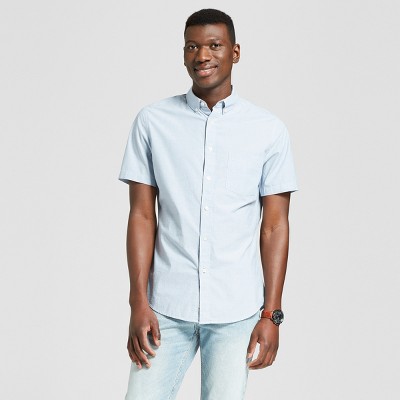 short sleeve button down with jeans