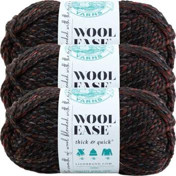 Spice, Lion Brand Wool Ease Thick Quick Yarn, 6oz/106yds, Acrylic