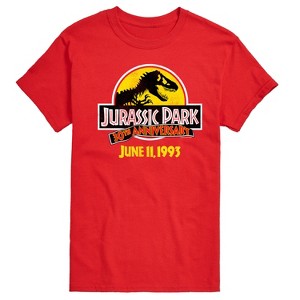 Men's - Jurassic Park - 30Th Logo Short Sleeve Graphic T-Shirt - 1 of 3