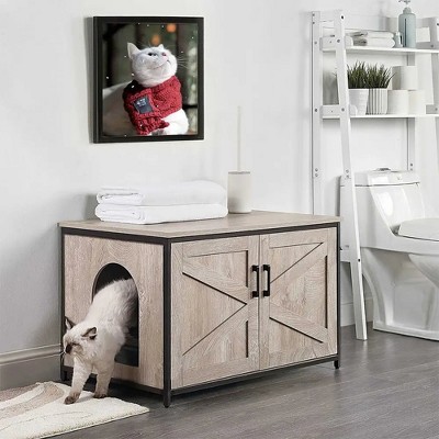 unipaws Cat Litter Box Enclosure - Top Opening
