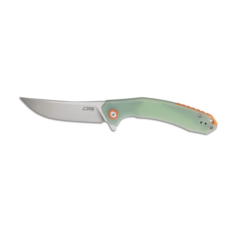 CJRB Gobi Folding Pocket Knife with Clip, Liner Lock, 3.5 Inch Upswept Blade, G10 Handle, 2 of 7