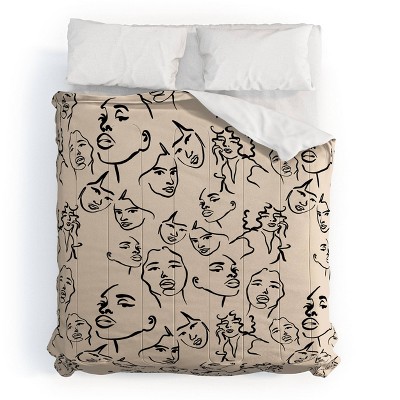 Deny Designs Alilscribble all my Girls Comforter and Sham Set
