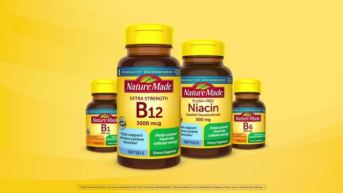 Nature Made Stress Vitamin B Complex with Vitamin C and Zinc Supplement Tablets for Immune Support - 75ct, 5 of 7, play video