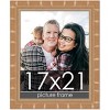 PosterPalooza | 17x21 Modern Bamboo Picture Frame, UV Acrylic, 5 Finishes - 2 of 4