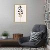 Amanti Art Monochromatic No 9 Dark Gold by Eins Kubistika Wood Framed Wall Art Print - 4 of 4