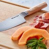 KitchenAid Premium Damascus Chef Knife: 8" Forged Stainless Steel Blade, Hardwood Riveted Handle, Hand Wash, Lifetime Warranty - 3 of 4