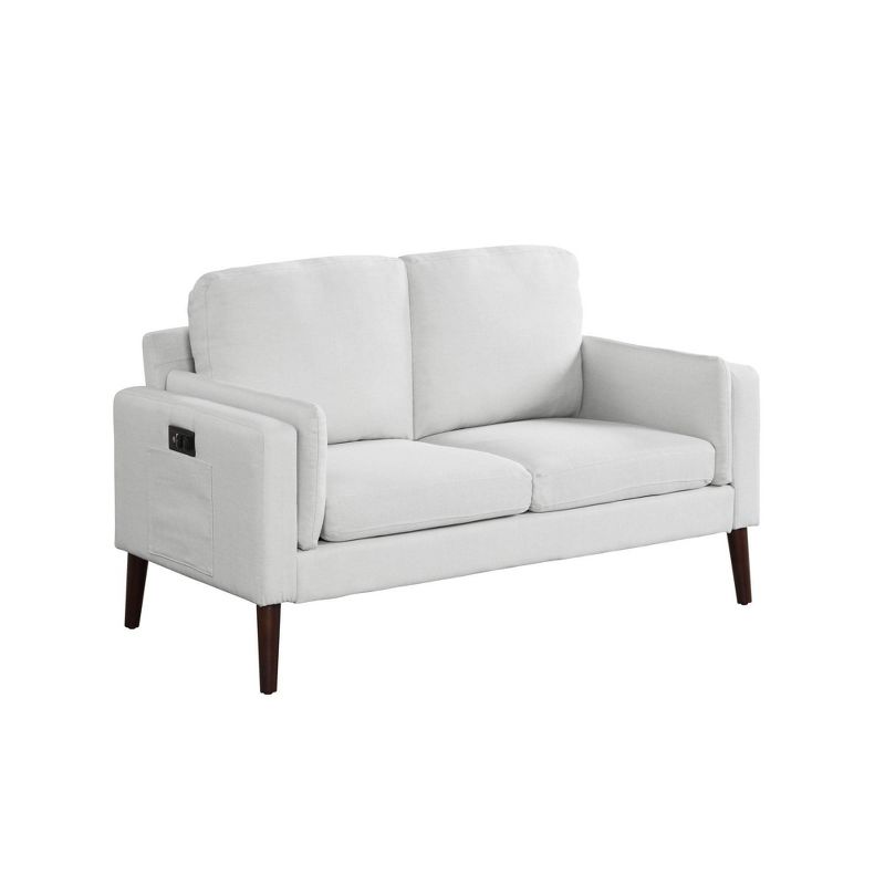 Nathan Stationary Loveseat - Lifestyle Solutions, 5 of 10