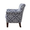 CAVINAS Rayon Accent Chair with Mid-Height Back and Solid Wood Legs,Modern Upholstered Living Room Chairs,Reading Chairs for Living Room - 4 of 4