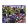 Trademark Fine Art -David Lloyd Glover 'Promise Of Spring Garden Path' Canvas Art - 2 of 4