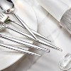 Angel Sar 40-Piece 18/10 Stainless Steel Flatware Set, Premium Cutlery for 8, Mirror Polished Silverware, Dishwasher Safe - 2 of 4