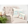 C&F Home Salty Kisses & Starfish Wishes Embroidered Coastal Decorative Throw Pillow - 2 of 4
