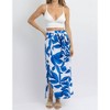 Women's EXTRA-TROPIC WRAP MIDI SKIRT - Fore - 3 of 4