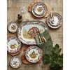 Spode Woodland 19" Octagonal Serving Platter, Platter for Thanksgiving, Dinner Parties, and Other Events, Made from Fine Porcelain, Turkey - 2 of 4
